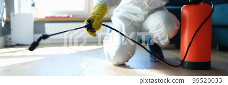 isinfection of premises from insects and rodents with chemicals 99520033