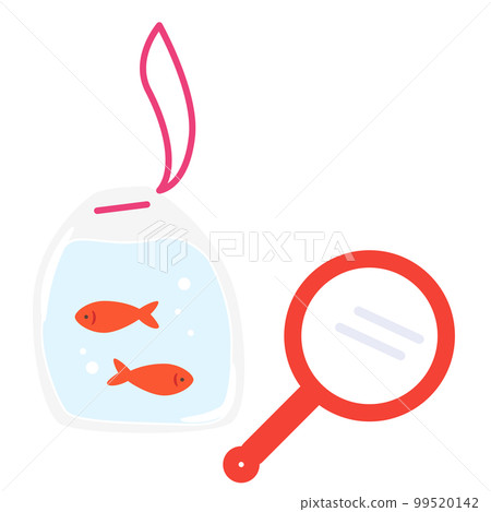 夏日趣事插畫：撈金魚 99520142