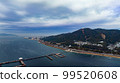 February 2023 Aerial photo of Suma coast Suma sea fishing park closed 99520608