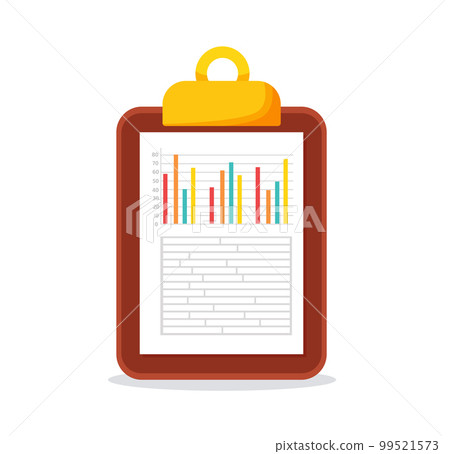 report document flat icon vector illustration report document flat icon vector illustration 99521573
