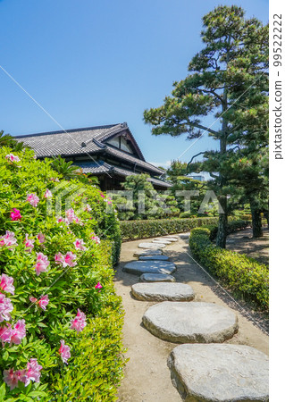 玉藻公園春天飛雲閣(香川縣高松市) 玉藻公園春天飛雲閣(香川縣高松市) 99522222