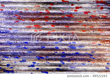 red and blue color paint on zinc coated steel sheet red and blue color paint on zinc coated steel sheet 99522263