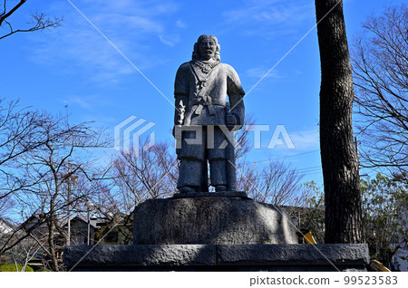 Yaizu Shrine Yamato Takeru Statue Yaizu Shrine Yamato Takeru Statue 99523583