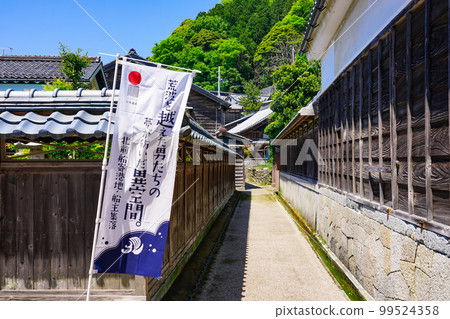 面向敦賀灣的北前船停靠港(福井縣南越前町) 面向敦賀灣的北前船停靠港(福井縣南越前町) 99524358