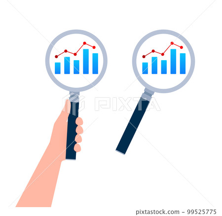Real estate search. Search house icon. Magnifying glass Real estate search. Search house icon. Magnifying glass 99525775
