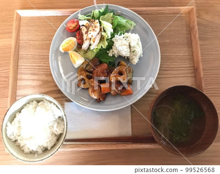 美味的糖醋排骨套餐 99526568