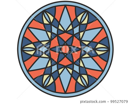 retro color motif 99527079