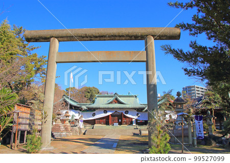 Scenery of Nohigokoku Shrine in Ogaki City Scenery of Nohigokoku Shrine in Ogaki City 99527099