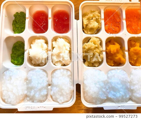 儲存容器中的嬰兒食品 99527273