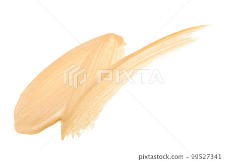 Up the material of the foundation drawn quickly with a brush 99527341