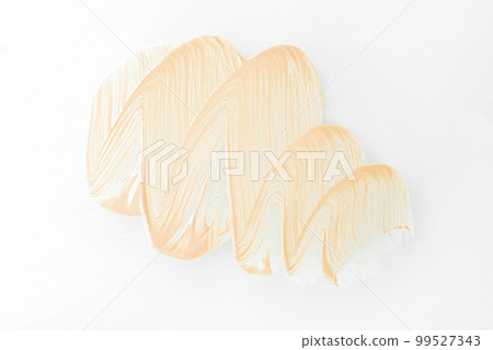 用化妝刷以鋸齒形圖案繪製的基礎顏色樣本 99527343