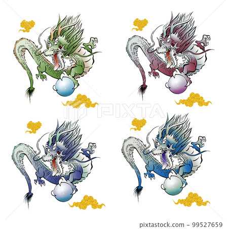 龍，球 4 種顏色 99527659