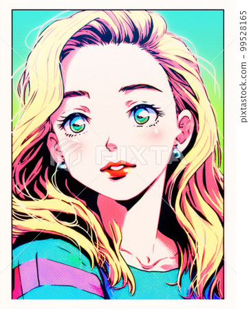 SNS icon 20's 30's fashionable illustration cute SNS icon 20's 30's fashionable illustration cute 99528165