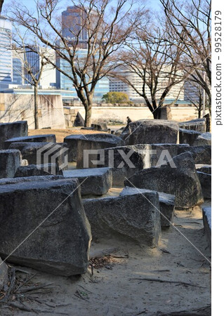大阪城／石刻廣場（大阪府大阪市中央區） 99528179