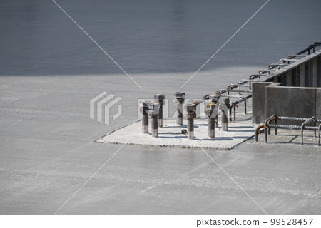 Foundation work Construction of anchor bolts Foundation work Construction of anchor bolts 99528457