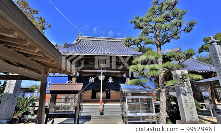 Shikoku 88 Temple No. 48 Temple, Sairinji Temple, Main Hall (Matsuyama City, Ehime Prefecture) Shikoku 88 Temple No. 48 Temple, Sairinji Temple, Main Hall (Matsuyama City, Ehime Prefecture) 99529461