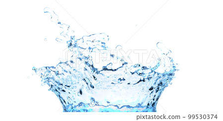 水濺過背景的素材 99530374