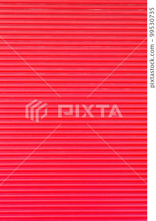 Red shutter background Shizuoka corrugated outer wall Red shutter background Shizuoka corrugated outer wall 99530735