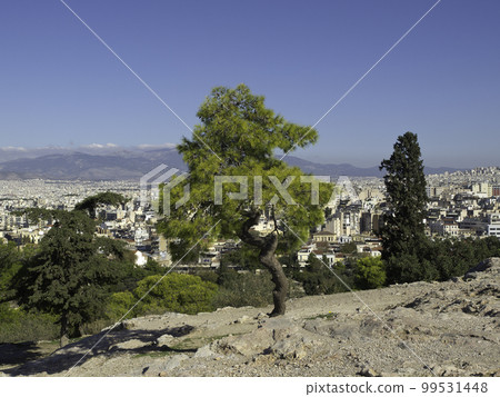 the city of Athens in Greece 99531448