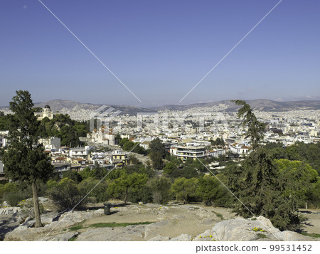the city of Athens in Greece 99531452