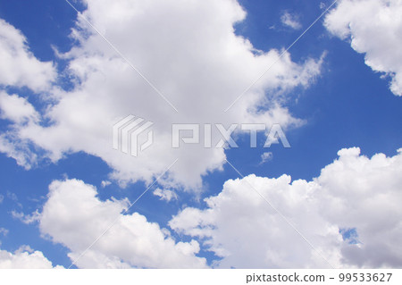 Summer clouds and blue sky in Sao Paulo Brazil Summer clouds and blue sky in Sao Paulo Brazil 99533627