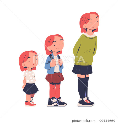 Happy Teenagers Set, Cheerful Teen Boy and Gilrs Wearing Fashionable  Clothes, Happy Students, Classmates or Friends Positive Characters Cartoon  Style Vector Illustration Stock Vector