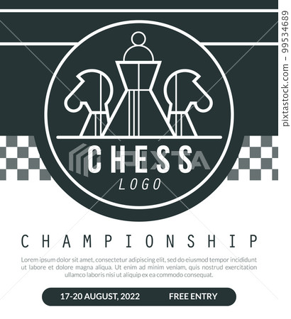 Chess Game Tournament or Match Banner Design Vector Template Chess Game Tournament or Match Banner Design Vector Template 99534689