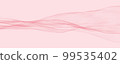 Pink soft wave background for cosmetics industry, liquid smoke flow. 99535402
