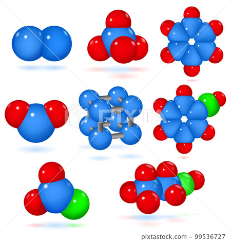 Set of molecules Set of molecules 99536727