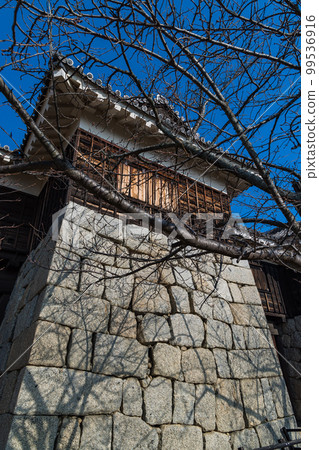 日本愛媛縣松山市松山城太鼓門 99536916