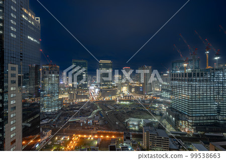 大阪梅田夜視圖 99538663