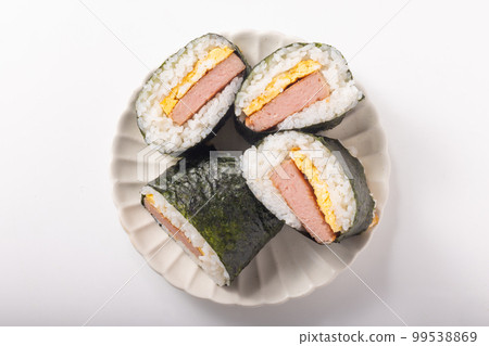 Po-tama (pork egg rice ball) 99538869