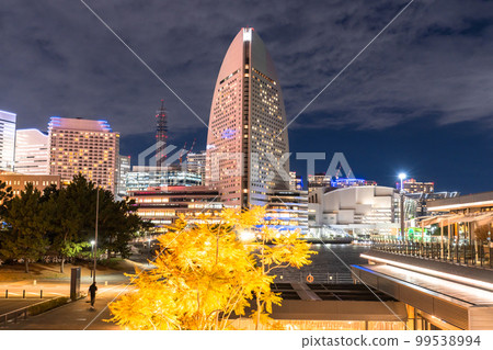 《神奈川縣》橫濱灣區約會地點夜景 99538994