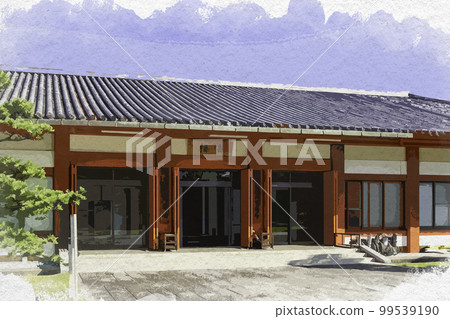奈良縣奈良市水彩畫藥師寺本坊寺事務所 99539190
