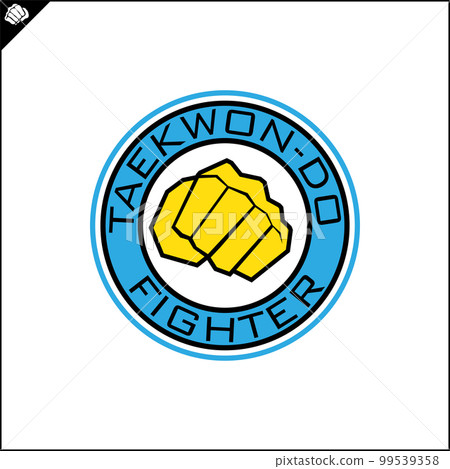 Emblem of taekwondo, karate for the club. Vector. 99539358
