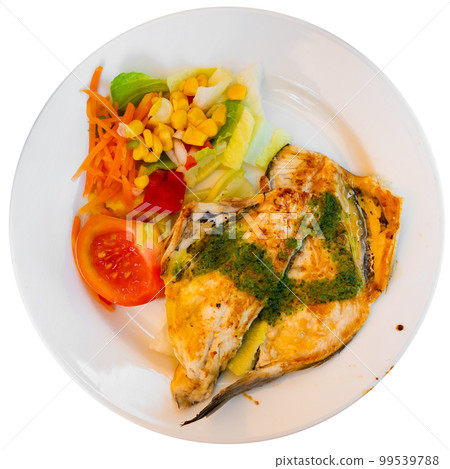 Dorada a la plancha, traditional spanish dish Dorada a la plancha, traditional spanish dish 99539788