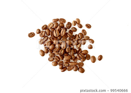 Coffee beans on white background Coffee beans on white background 99540666