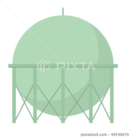 Illustration of a gas tank Illustration of a gas tank 99540670