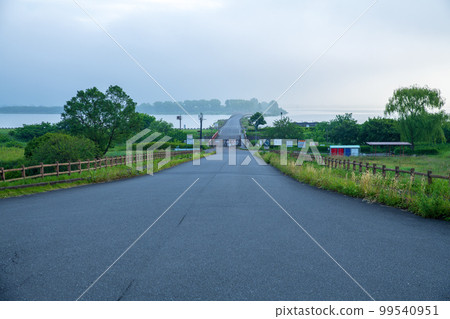 谷中湖 渡良瀨水庫 新綠的季節 99540951