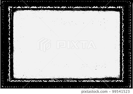 square frame with Grunge black ink ornament around the edges, white backgro.. square frame with Grunge black ink ornament around the edges, white backgro.. 99541523