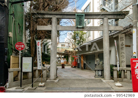 位於東京都台東區淺草橋的石長岡八幡神社 位於東京都台東區淺草橋的石長岡八幡神社 99542969