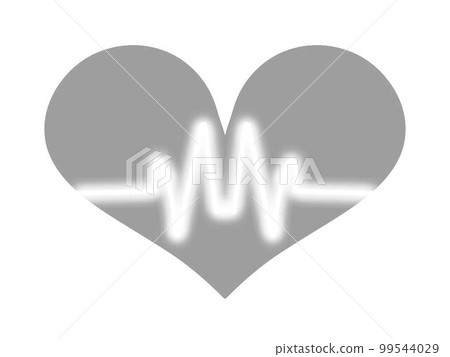 ECG waveform image ECG waveform image 99544029