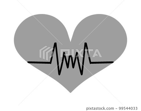 ECG waveform image ECG waveform image 99544033