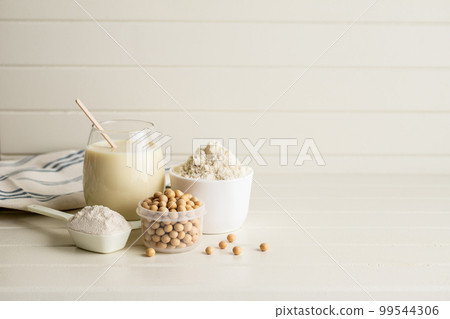 大豆蛋白 蛋白質圖片素材 99544306