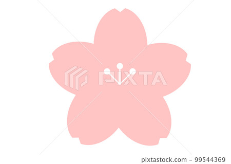 可愛簡約櫻花插畫單品 可愛簡約櫻花插畫單品 99544369