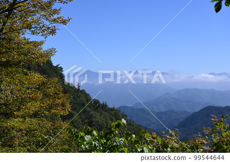 上江十八瀑布觀景台 北阿爾卑斯穗高山景 高山市 上江十八瀑布觀景台 北阿爾卑斯穗高山景 高山市 99544644