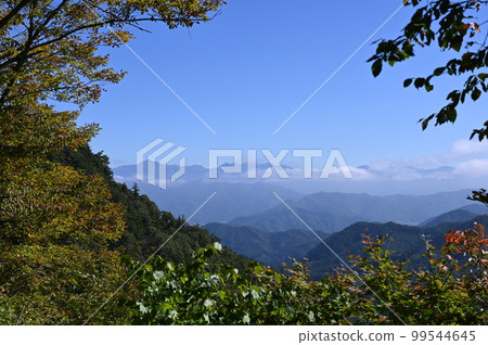 上江十八瀑布觀景台 北阿爾卑斯穗高山景 高山市 99544645