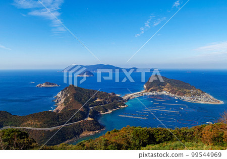 Kochi Prefecture / Superb view of Kashiwajima Odoyama Observatory (Odo Observatory) 99544969