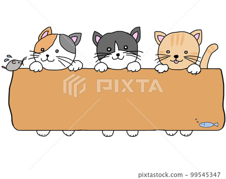 帶看板的貓 99545347