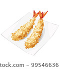 Shrimp tempura illustration 99546636